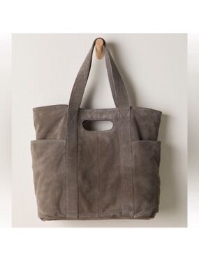 FREE PEOPLE Suede Caravan Tote